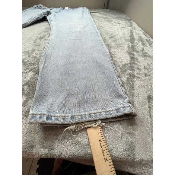 Vintage Levis Strauss 519 Mens 39x30.5 Signature Regular Fit Jeans Light Wash - Picture 9 of 14